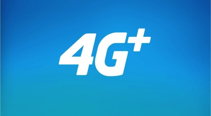 Movistar presentando 4G +, para aumentar la velocidad de datos